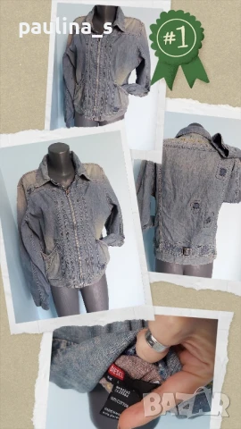 Три различни броя / Дънково яке "Diesel", "Street one" by Gap  , снимка 2 - Якета - 44222721