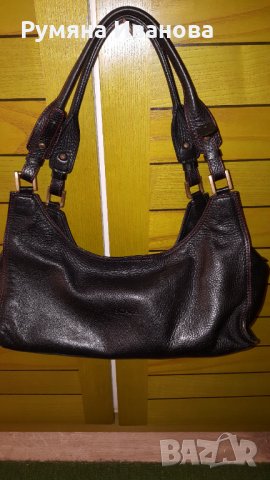 Симпатична чанта, естествена кожа марка SCAPA, снимка 1 - Чанти - 33598809