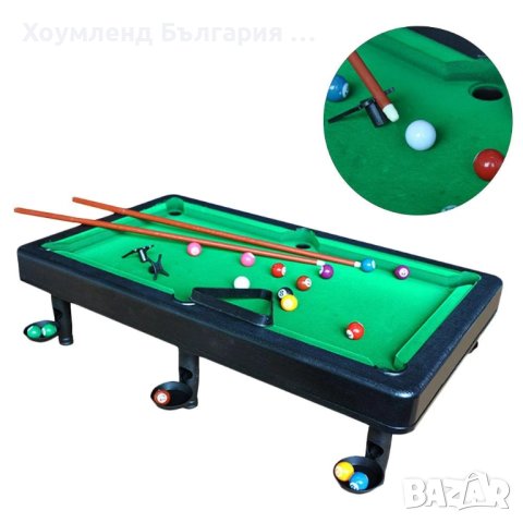 Детски билярд с 15 топки и две щеки, снимка 3 - Играчки за стая - 40796423