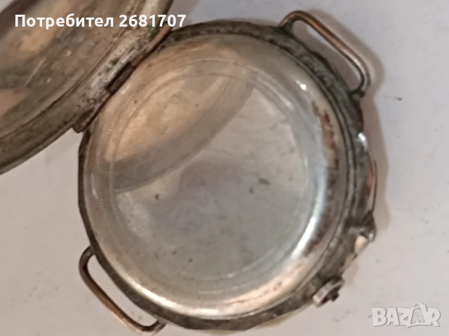 сребърен джобен часовник , снимка 5 - Джобни - 50994680