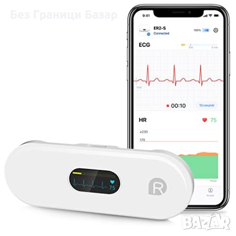 Нов Домашен EKG Монитор за сърдечен ритъм Android и iOS
