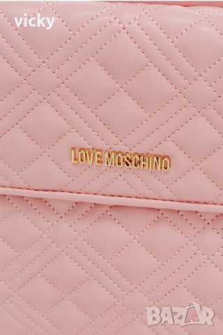 Барби бонбонено розова чанта, Love Moschino, снимка 3 - Чанти - 43442450