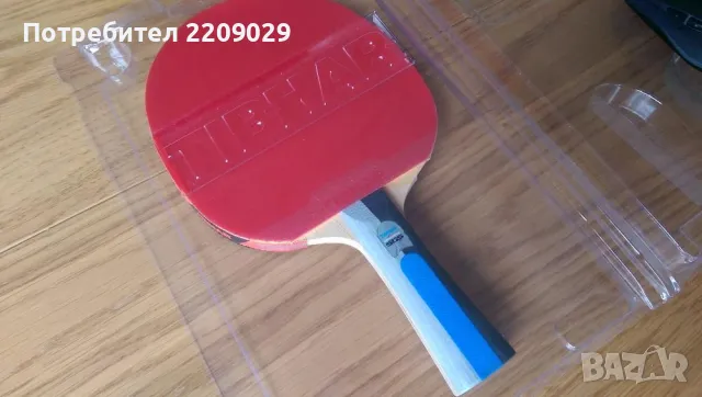 Професионална хилка за тенис на маса Tibhar Samsonov , снимка 4 - Тенис - 49505991