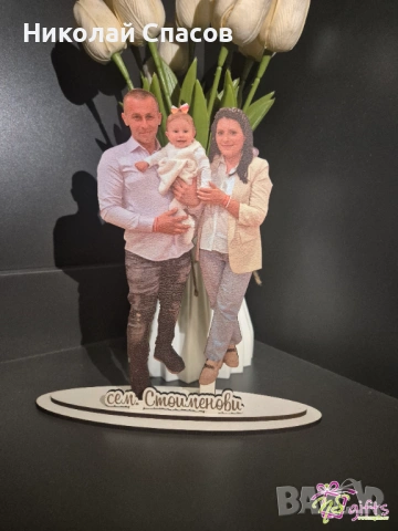 3D дървена статуетка, снимка 3 - Декорация за дома - 53044518