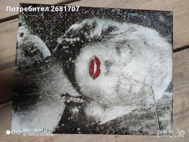 Картина на Меделин Монро, снимка 4 - Колекции - 33058641