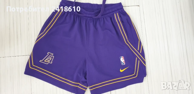 Nike NBA Dri - Fit Los Angeles Lakers Short Mens Size S НОВО! ОРИГИНАЛ! Мъжки Къси Панталони!