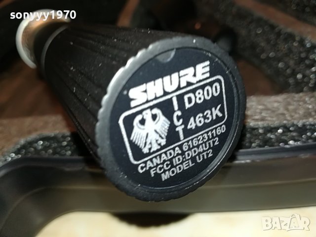 SHURE X 2 БЕЗЖИЧНИ МИКРОФОНА 0909220823, снимка 8 - Микрофони - 37945392