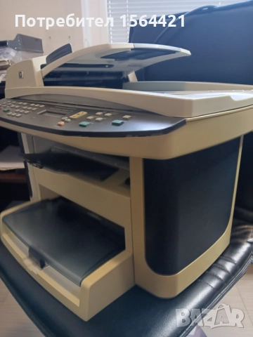 Принтер HP LaserJet M1522nf, мултифункционално, мрежово устройство, скенер, факс, снимка 2 - Принтери, копири, скенери - 52547364