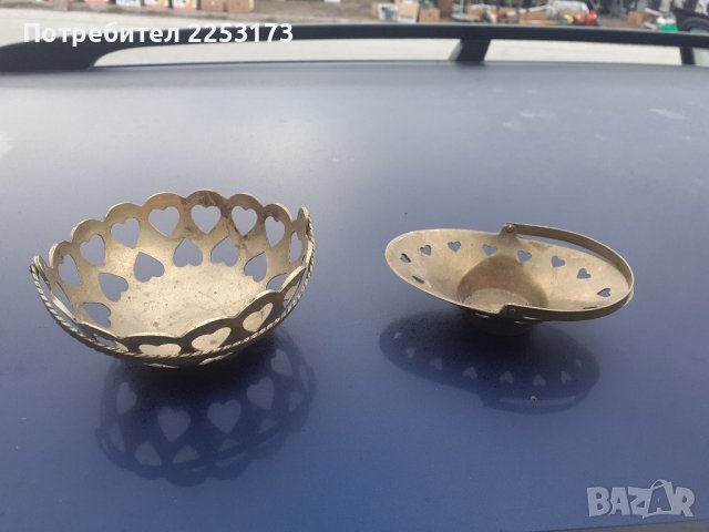 Месингови кошнички-бонбониери, снимка 6 - Декорация за дома - 43411254