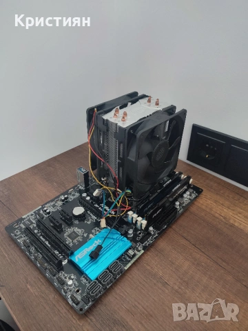 Комплект дънна платка Z97, i5 4690k, 16gb RAM и охлаждане coolermaster, снимка 2 - Дънни платки - 53579615