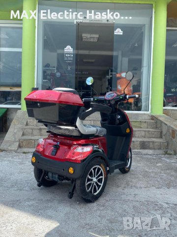 Електрическа Триколка FM1-LUX 1500W-1000W-RED, снимка 7 - Мотоциклети и мототехника - 36949730