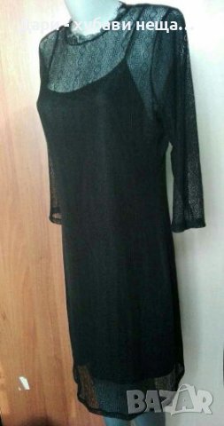 Еластична дантелена лека рокля🍀❤M/L,L❤🍀арт.4316