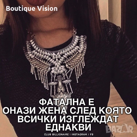 Ново! Стилно колие с камъни, снимка 2 - Колиета, медальони, синджири - 52876313