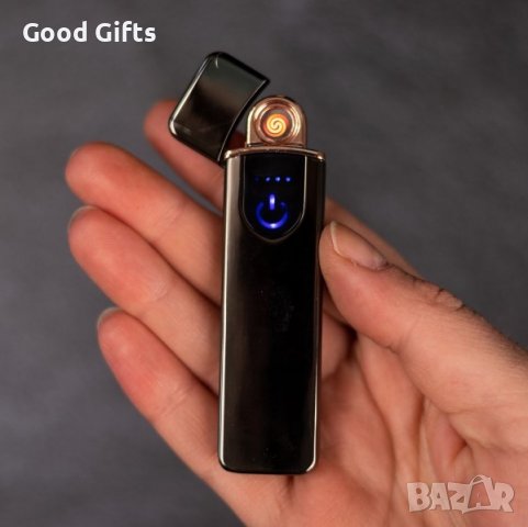 Луксозна Тъч USB запалка за цигари, снимка 3 - Запалки - 39306156