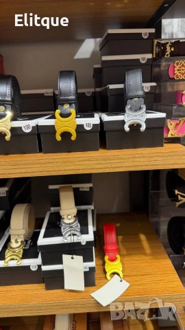 колани от естествена кожа в кутия celine louis vuitton hermes loewe , снимка 4 - Колани - 52907852