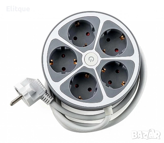 Удължител Technaxx, 4 контакта, 1x USB-A, 1x USB-C, снимка 5 - Други стоки за дома - 52593597