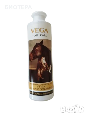 Конски шампоан за бърз растеж на косата и здрав косъм