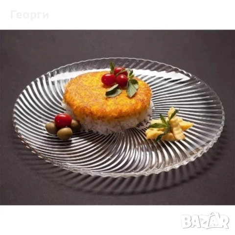 Плато стъклено