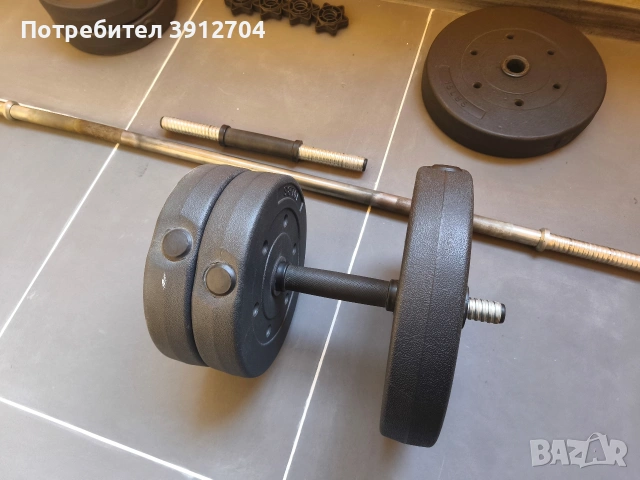 Тежести за тренировка., снимка 8 - Фитнес уреди - 53514343