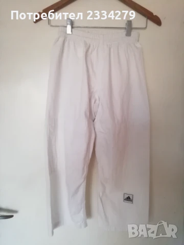 Децко-юношески кимоно и панталон за джудо,,Adidas", снимка 5 - Спортна екипировка - 50812954