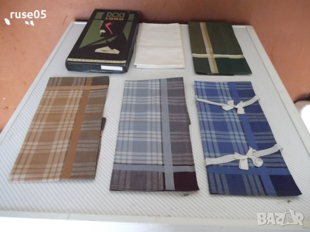 Комплект "LORD" памучни мъжки носни кърпички в кутия, снимка 6 - Други - 51787309