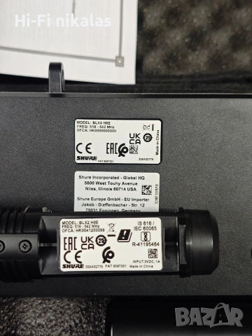 професионален безжичен микрофон SHURE beta 58 blx4 blx2, снимка 5 - Микрофони - 53272829