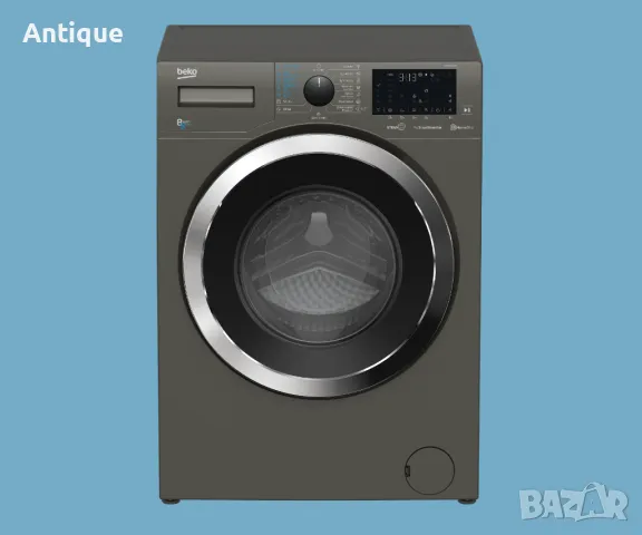 Свободностояща пералня със сушилня Beko HTV8736XC0M (8 kg/5 kg, 1400 об/мин), снимка 1