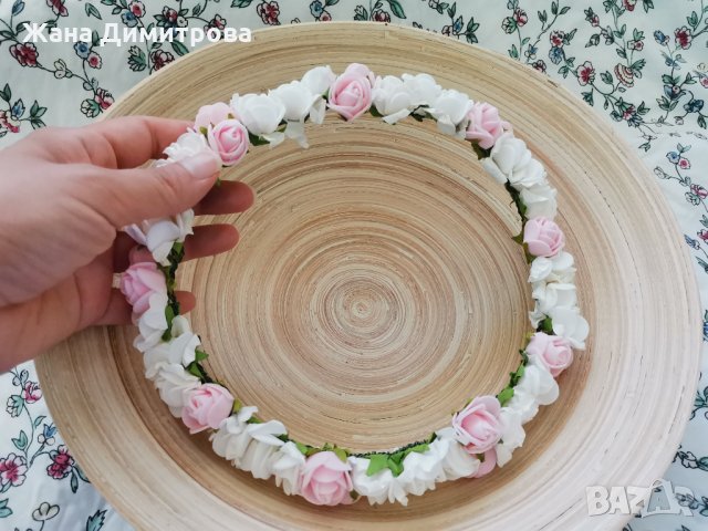 Ръчно изработени венчета , снимка 13 - Аксесоари за коса - 33662849