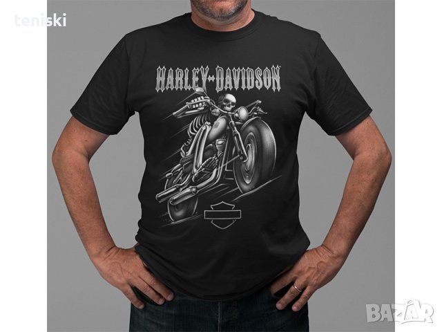 Тениски Harley Davidson Модели и размери, снимка 3 - Тениски - 38812766