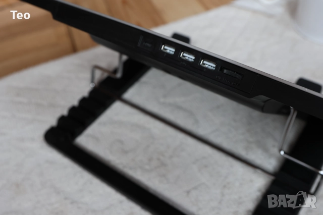 Охлаждаща подложка за лаптоп Deepcool N9 - DP-N136-N9SR , снимка 4 - Лаптоп аксесоари - 52593078