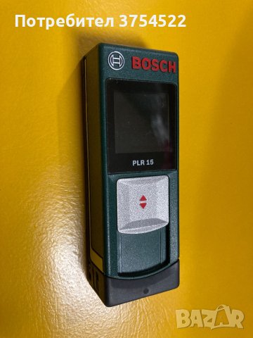 Лазерна ролетка BOSCH PLR 15, снимка 1 - Други инструменти - 43688550