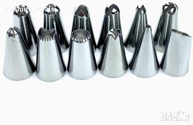 Нов комплект за декориране на торти Шприц глазура Украса на десерти, снимка 5 - Други - 36959778