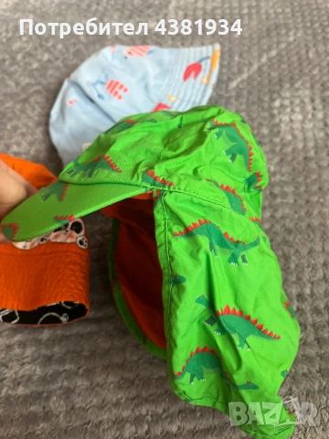 Бебешки летни шапки 6-12месеца, снимка 8 - Бебешки шапки - 53081762