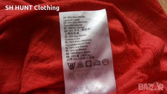 DEVOLD T-Shirt 100% Merino Wool размер L - XL тениска 100% Мерино вълна - 577, снимка 18 - Тениски - 43010898