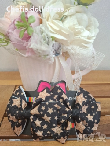 Коледни фиби, снимка 16 - Аксесоари за коса - 52083438