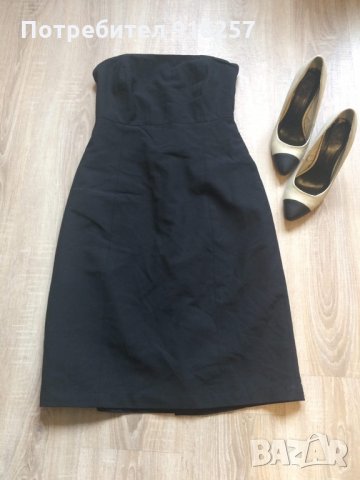 Черна рокля, снимка 1 - Рокли - 28044121