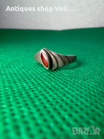 Сребърен пръстен №7355 , снимка 2 - Пръстени - 51450902