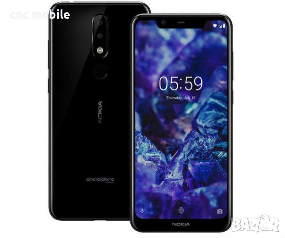 Nokia 5.1 Plus - Nokia TA-1102 - Nokia TA-1112 оригинални части и аксесоари 