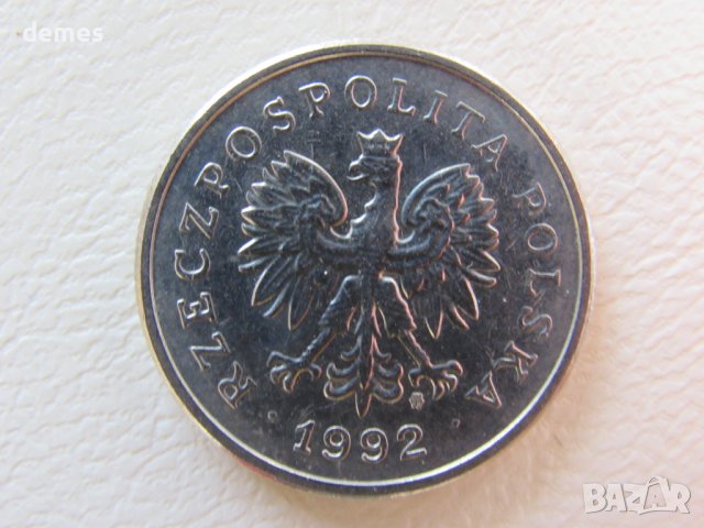 Полша,1 злота, 1992 г., 113W, снимка 4 - Нумизматика и бонистика - 44069720