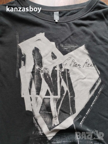 g-star lana r-neck sw wmn roll up sl - страхотна дамска туника КАТО НОВА М