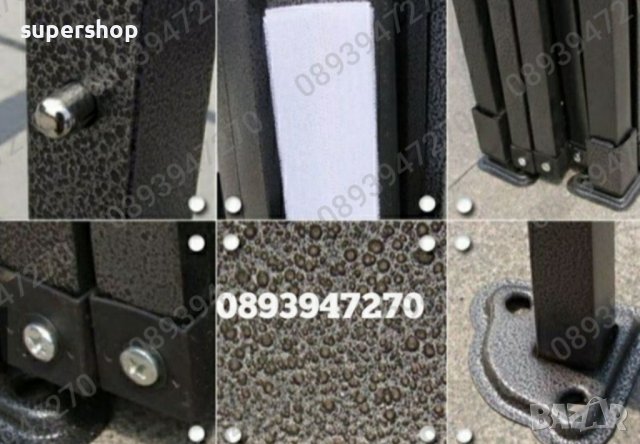 Сгъваема шатра,тип хармоника.Три размера,5 цвята.Непромокаемо платнище, снимка 14 - Градински мебели, декорация  - 39300712