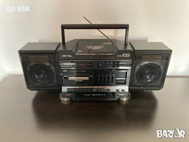 JVC PC-V2 VINTAGE RETRO BOOMBOX Ghetto Blaster радио касетофон , снимка 1 - Радиокасетофони, транзистори - 43965780