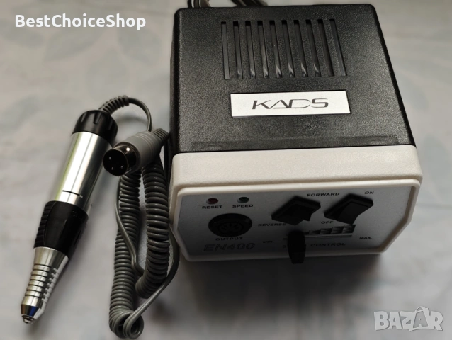 Професионална електрическа пила за маникюр / педикюр EN400 (KADS), снимка 5 - Продукти за маникюр - 53506173