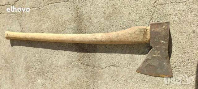 Стара брадва с дълга дръжка#28 , снимка 2 - Антикварни и старинни предмети - 47860692