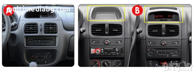 Renault Clio 2 2000 - 2012 Мултимедия Навигация Android, снимка 3 - Аксесоари и консумативи - 51764997