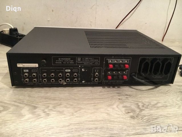 Pioneer SA-620, снимка 4 - Ресийвъри, усилватели, смесителни пултове - 26573136
