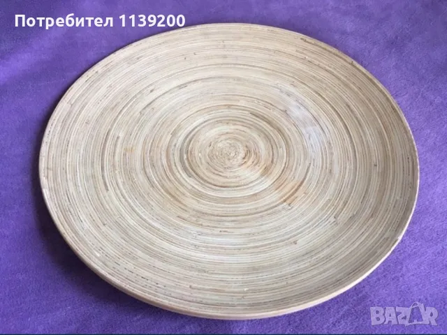 Плато бамбук 45см Виетнам