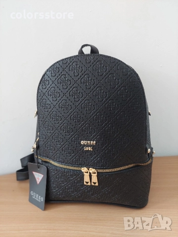 Луксозна Черна раница Guess/SG111de, снимка 2 - Раници - 51937922