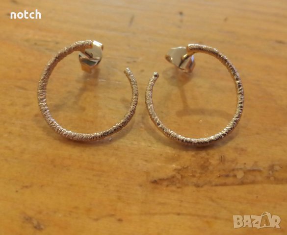 Златни обеци, снимка 2 - Обеци - 38507320