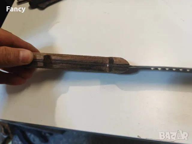 Стар голям нож 44 см, снимка 9 - Колекции - 47617002